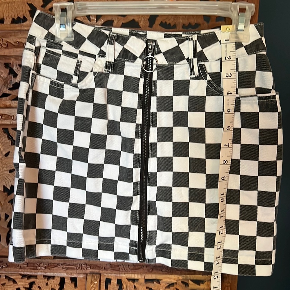 Indigo Rising denim mini skirt